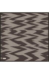Antrasit 90X90 İpek Twill Eşarp 
