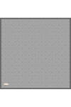 Gri 90X90 İpek Twill Eşarp 