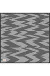 Gri 90X90 İpek Twill Eşarp - 1