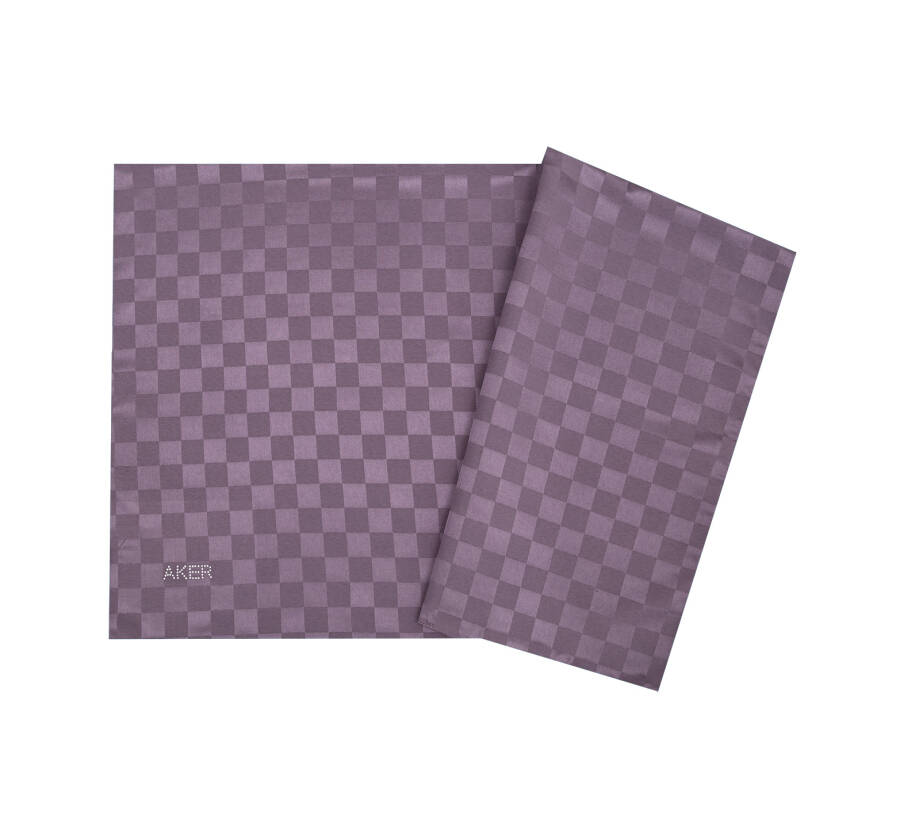 Mor 70X190 Dama Şal - 1