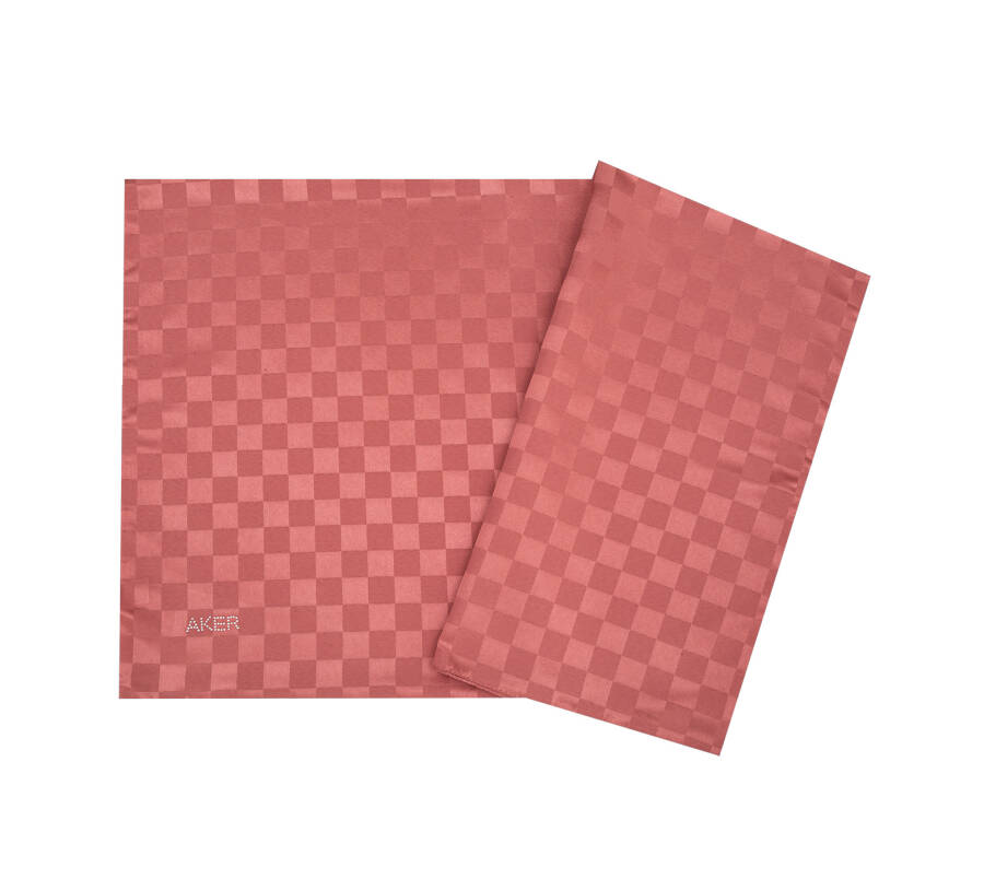 Gül Kurusu 70X190 Dama Şal - Aker