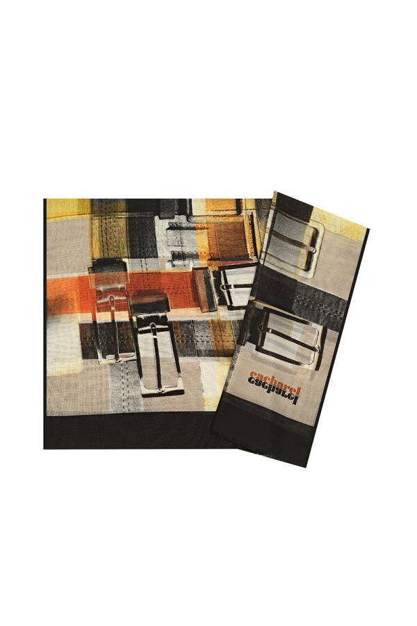 Geometrik Desenli 70X190 Cacharel Touch - 1