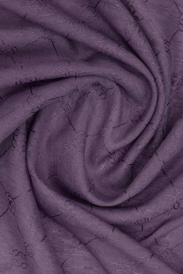 Mor 70X190 CM Koza Şal - 3