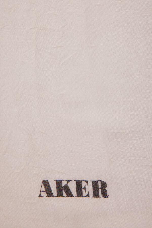 Beyaz 70X190 Kraş Şal - Aker (1)