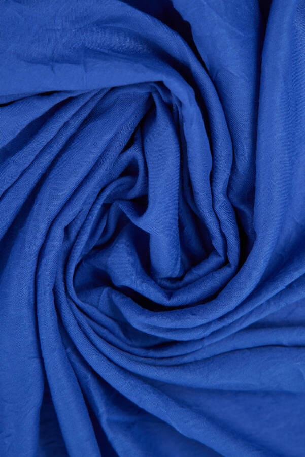 Mavi 70X190 Kraş Şal - 3