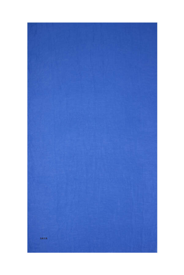 Mavi 70X190 Kraş Şal - 3