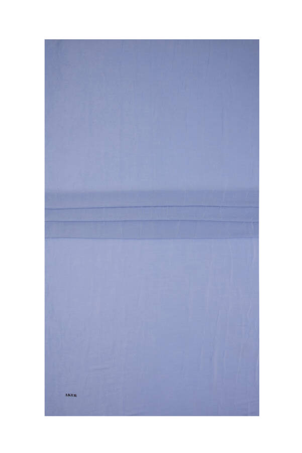 Mavi 70X190 Kraş Şal - 1