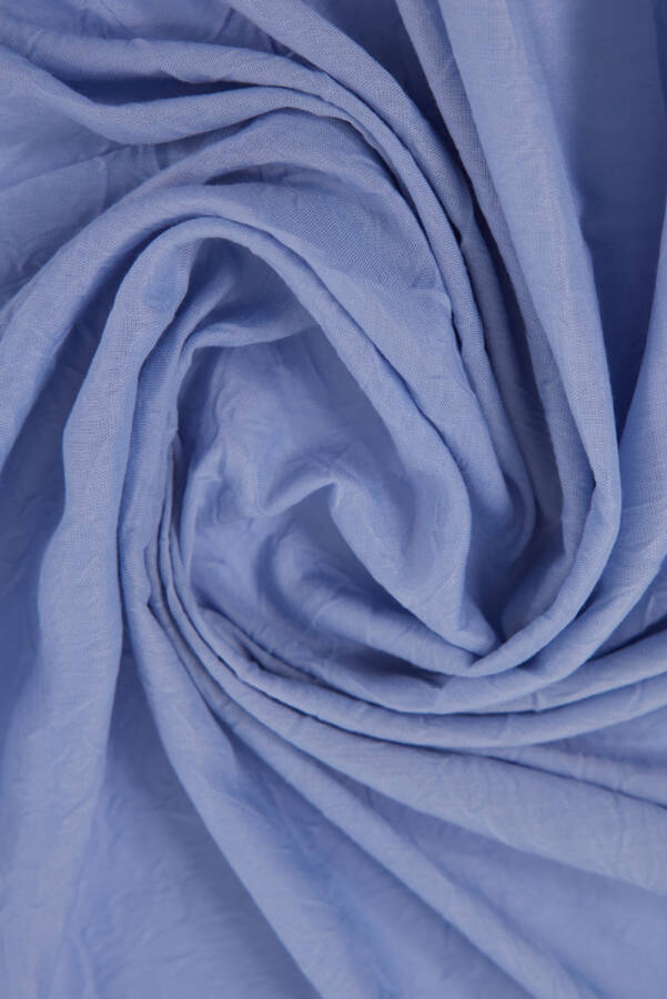 Mavi 70X190 Kraş Şal - 4