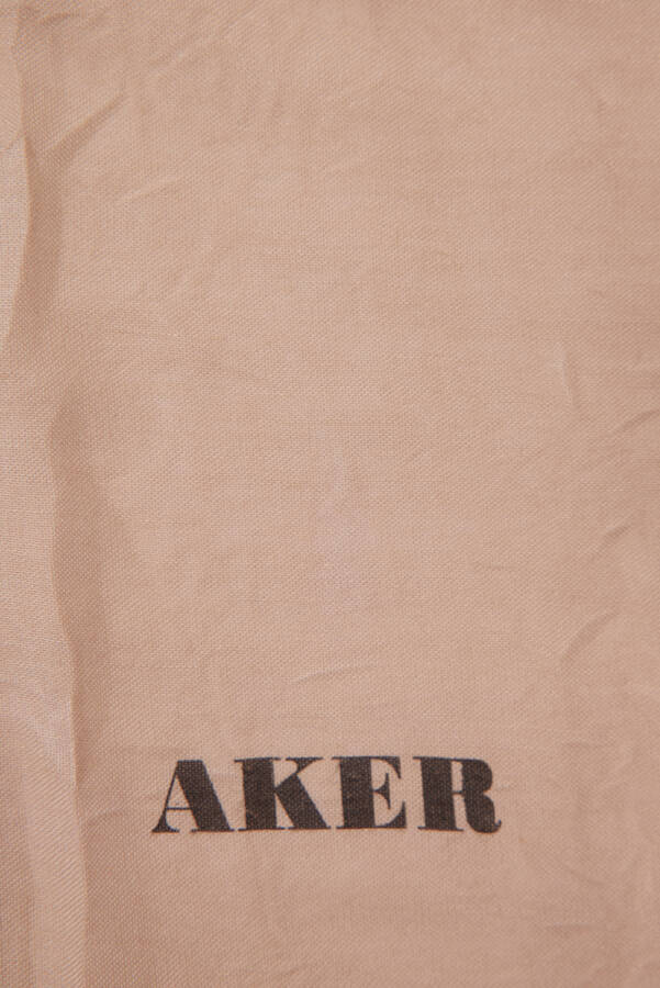 Bej 70X190 Kraş Şal - 2