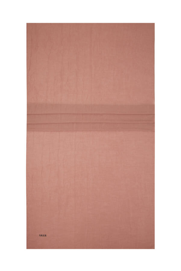 Kahverengi 70X190 Kraş Şal - 1