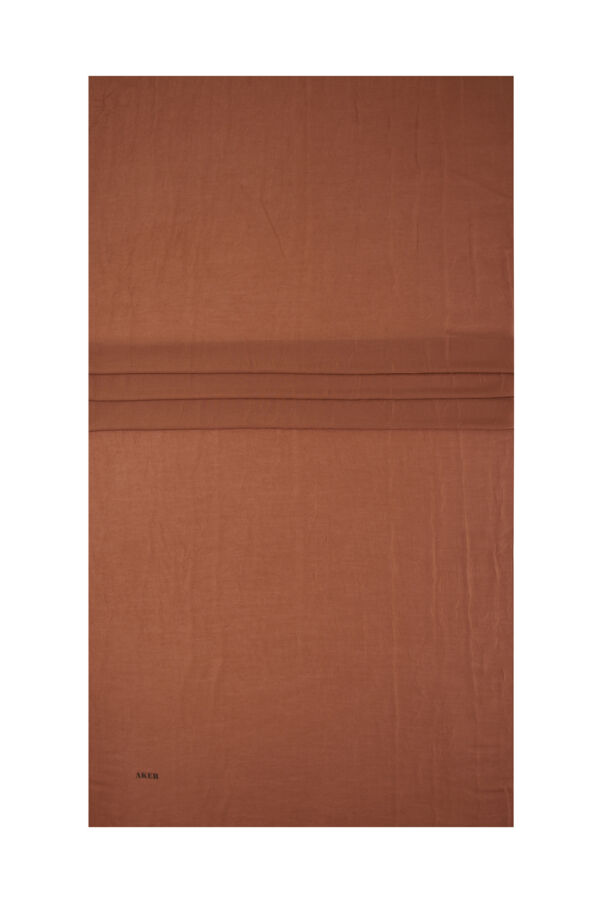 Kahverengi 70X190 Kraş Şal - 1
