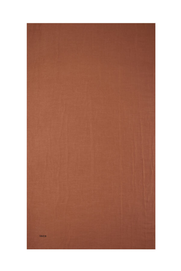 Kahverengi 70X190 Kraş Şal - 3