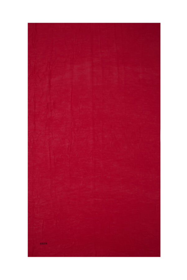 Kırmızı 70X190 Kraş Şal - 3