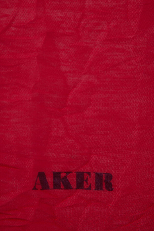 Kırmızı 70X190 Kraş Şal - 4