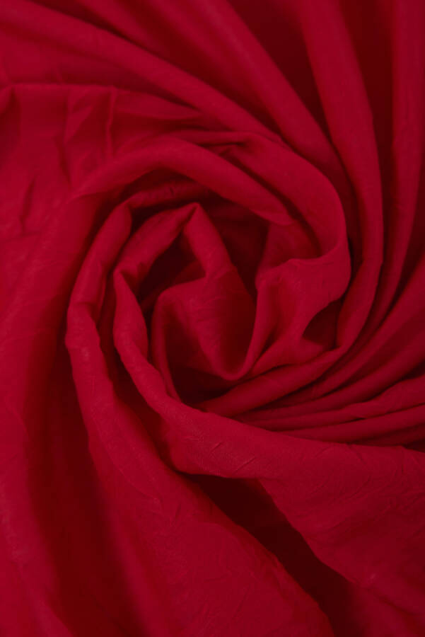 Kırmızı 70X190 Kraş Şal - 2