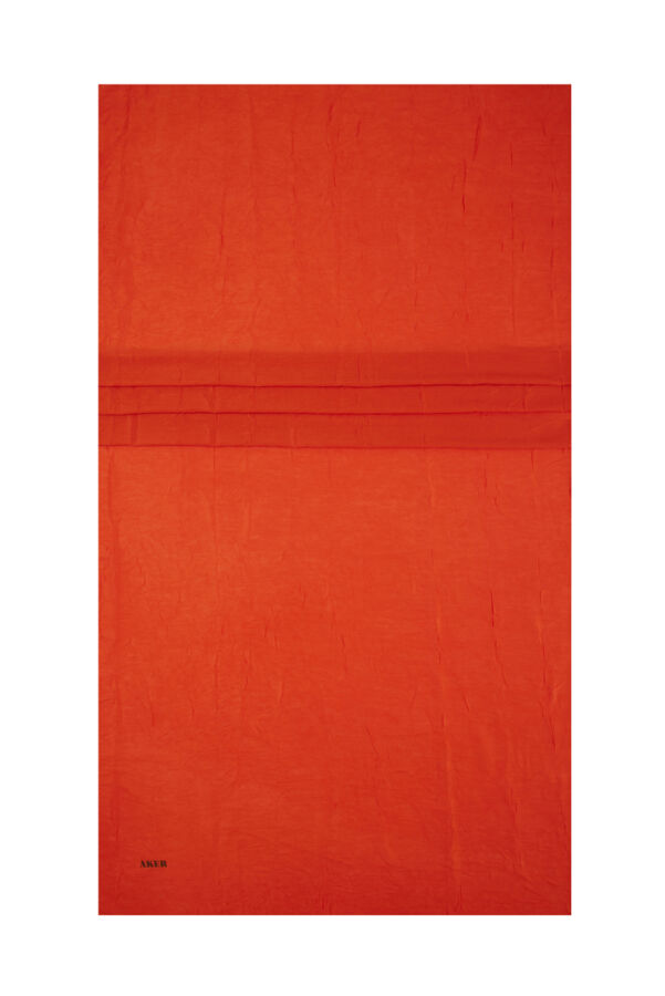 Turuncu 70X190 Kraş Şal - Aker (1)