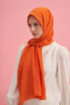 Turuncu 70X190 Kraş Şal 