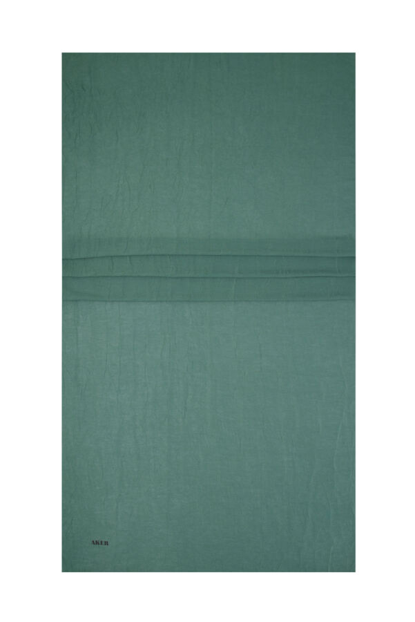 Yeşil 70X190 Kraş Şal - 1