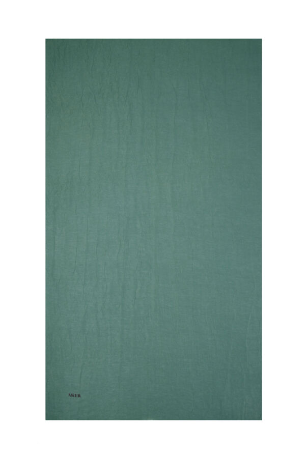 Yeşil 70X190 Kraş Şal - 3