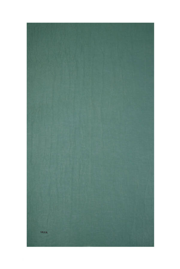 Yeşil 70X190 Kraş Şal - 3