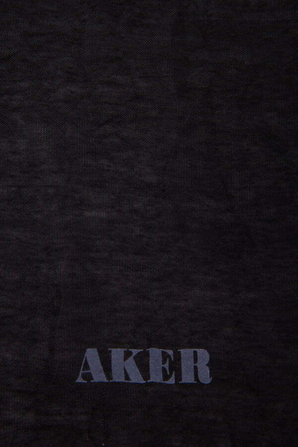 Siyah 70X190 Kraş Şal - Aker (1)