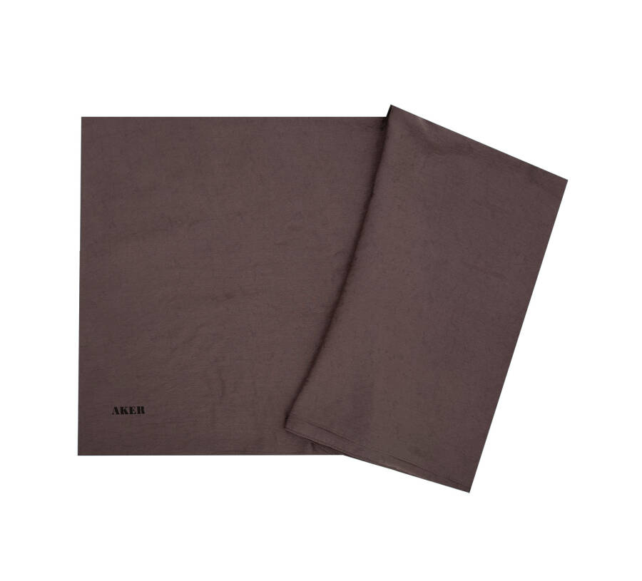 Kahverengi 70X190 Viskon Şal - 1