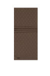Kahverengi 75X190 CM Elegance Monogram Şal 