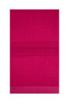 Fuşya 75X190 CM Elegance Monogram Şal - 1