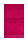 Fuşya 75X190 CM Elegance Monogram Şal - 1