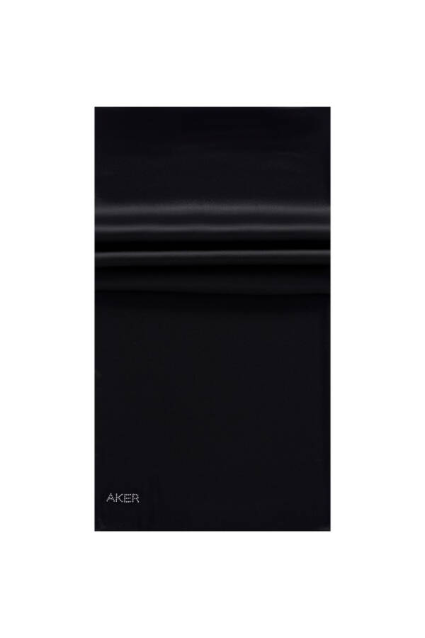 Siyah 75X190 CM Kristal Şal - 1