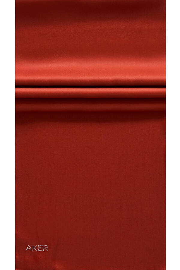 Kırmızı 75X190 CM Kristal Şal - 1