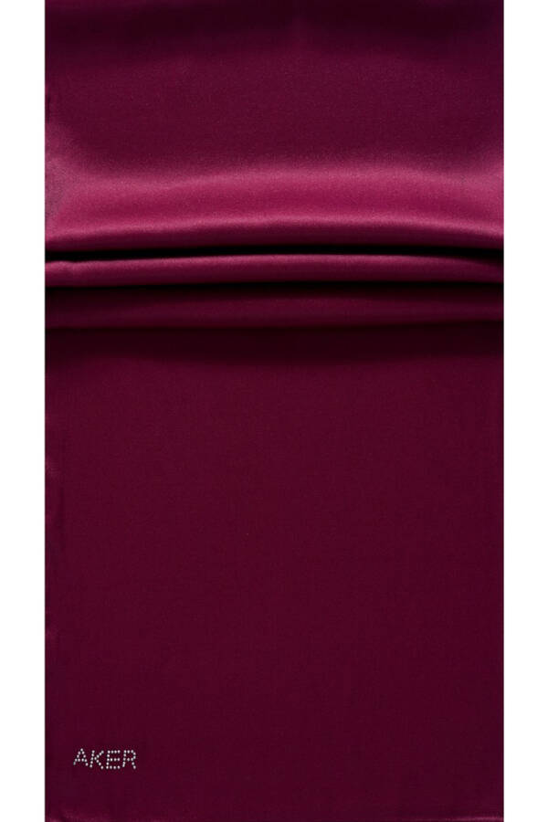 Bordo 75X190 CM Kristal Şal - 1
