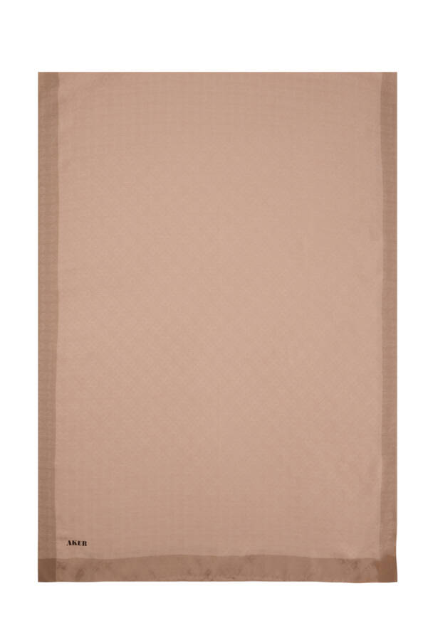 Vizon 75X190 CM Monogram Jakar Şal - 1