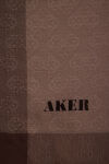 Kahverengi 75X190 CM Monogram Jakar Şal - 2