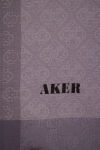 Gri 75X190 CM Monogram Jakar Şal - 3