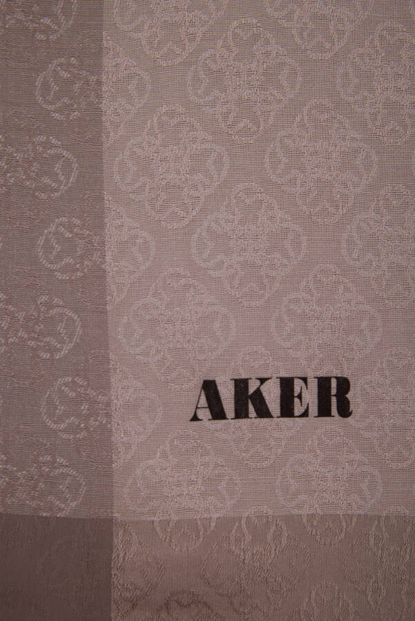 Vizon 75X190 CM Monogram Jakar Şal - 2