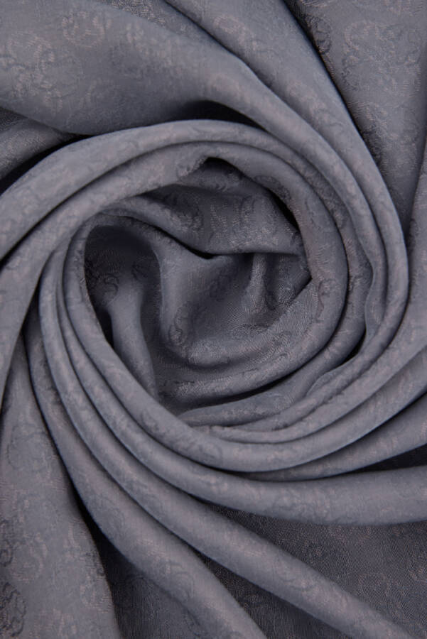 Açık Yeşil 75X190 CM Monogram Jakar Şal - 3