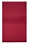 Kırmızı 75X190 CM Monogram Jakar Şal - 1