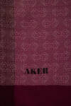 Gül Kurusu 75X190 CM Monogram Jakar Şal - 2