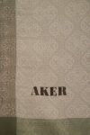 Kahverengi 75X190 CM Monogram Jakar Şal - 4
