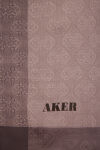 Gri 75X190 CM Monogram Jakar Şal - 5