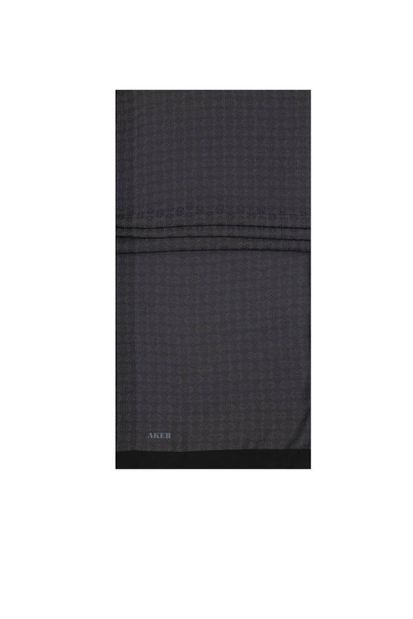 Renkli 75X190 CM Monogram Jakar Şal - 1