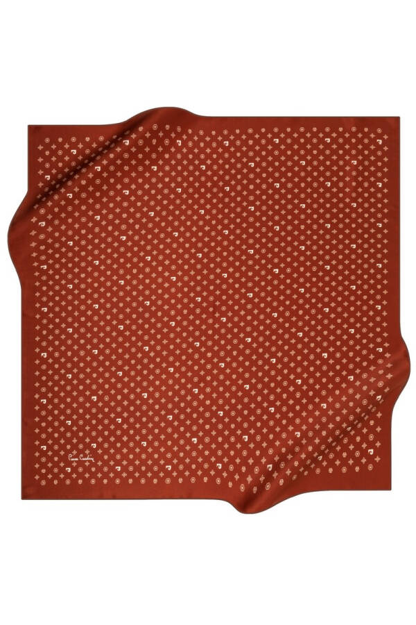 Logo Desenli 90X90 Pierre Cardin Eşarp - 1