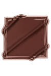 Renkli 90X90 Aker İpek Tivil Eşarp - 1