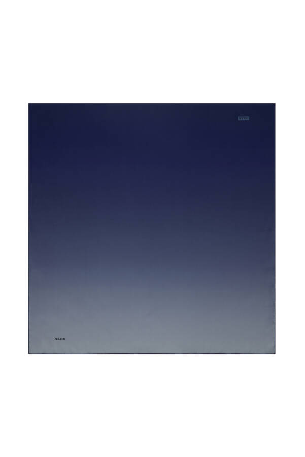 Renkli 90X90 Aker İpek Tivil Eşarp - Aker