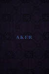 Logo Desenli 90X90 AKER LOGOLU İPEK KOTON - 2
