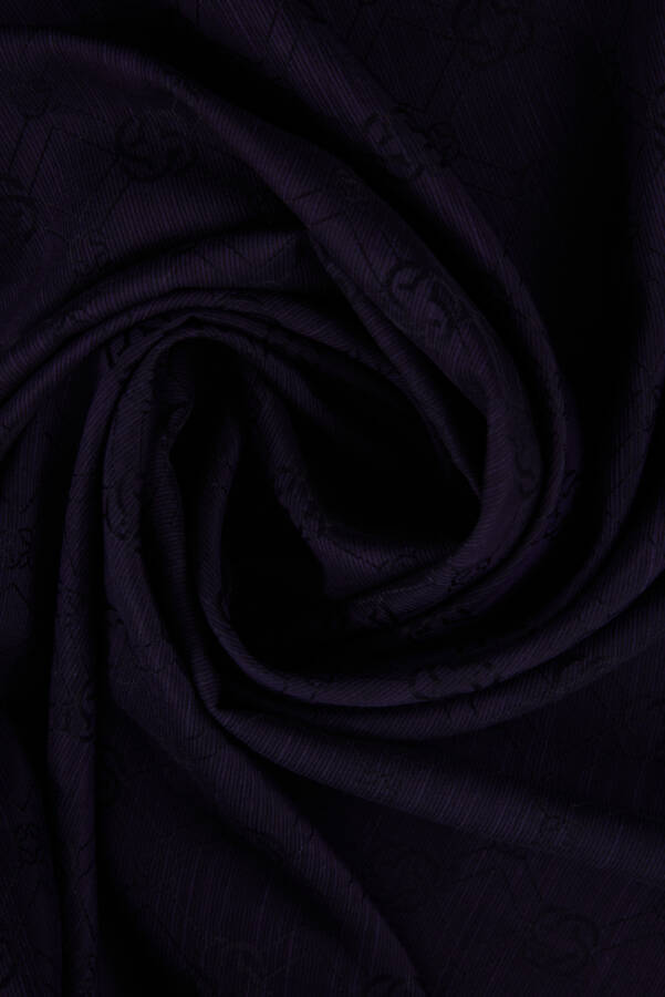 Logo Desenli 90X90 AKER LOGOLU İPEK KOTON - 3