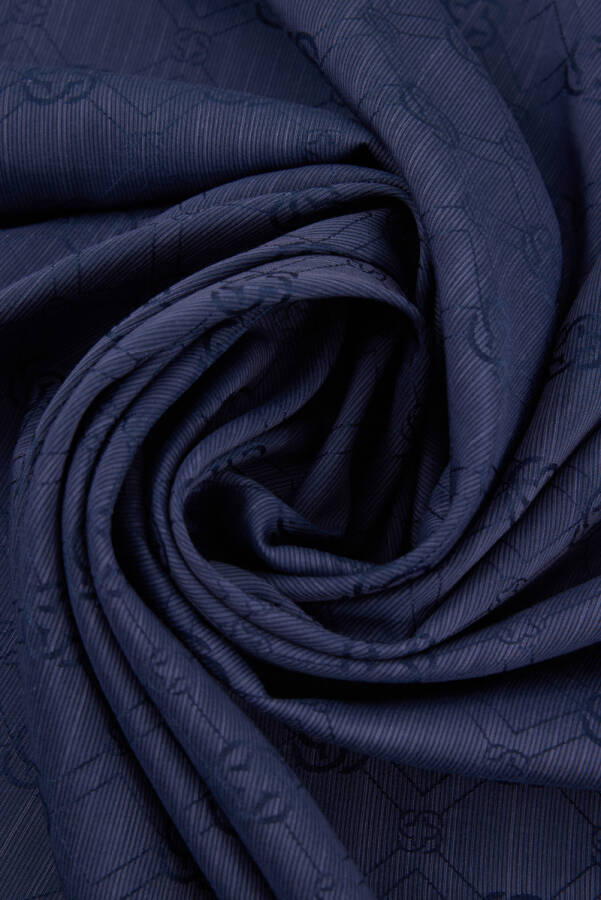 Logo Desenli 90X90 AKER LOGOLU İPEK KOTON - 3