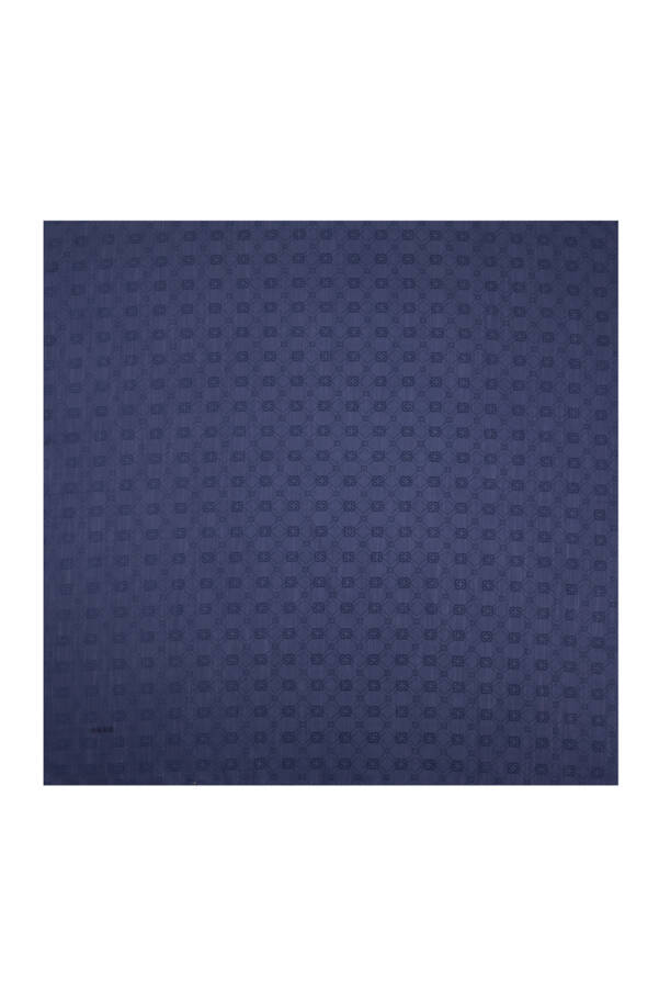 Logo Desenli 90X90 AKER LOGOLU İPEK KOTON - 1