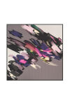 Renkli 90X90 Polyester Twill Eşarp 